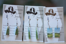 Load image into Gallery viewer, Lonesome Lover Hand Painted Earrings
