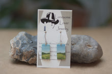 Load image into Gallery viewer, Lonesome Lover Hand Painted Earrings
