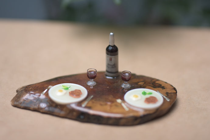Miniature Food & Table Settings