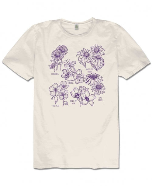 Flower Botanical Organic T-Shirt